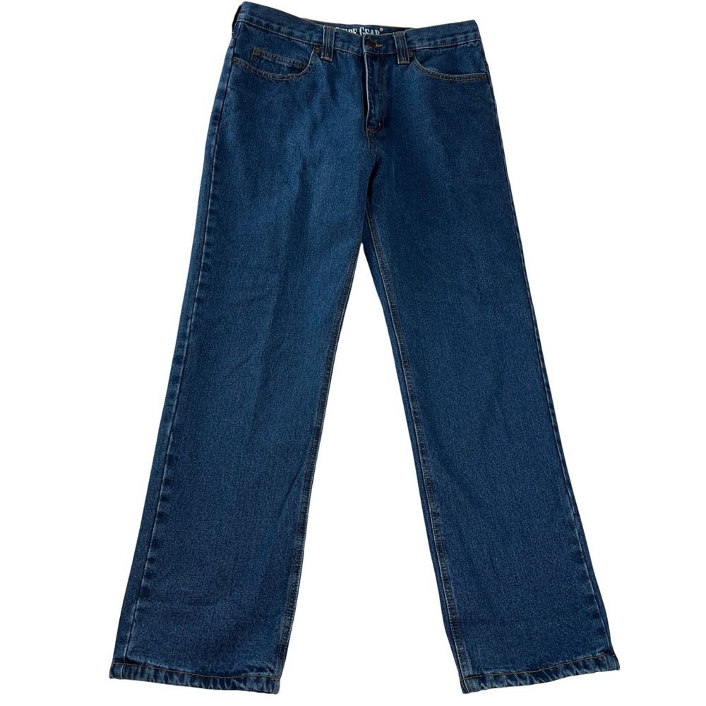 Guide Gear Mens Jeans Blue Straight Leg‎ Cotton Lined W34 L32